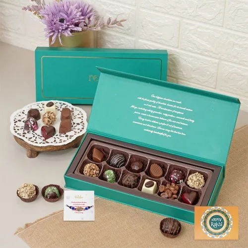 Evil Eye Rakhi and Chocolate Delight