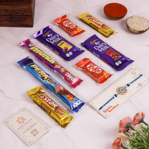 Sweetest Blessings Rakhi Gift Pack