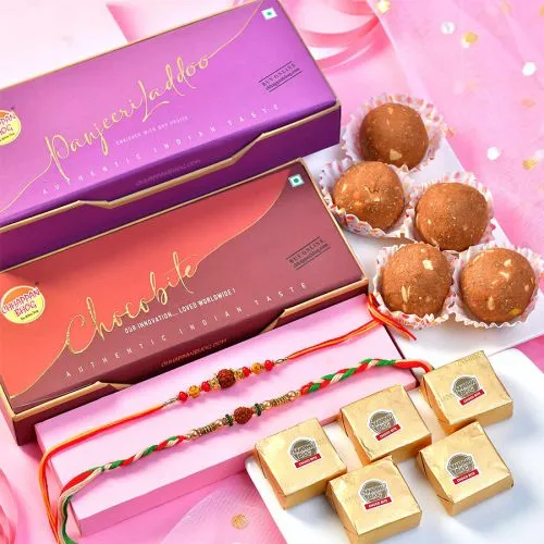 Traditional Rakhi  N  Sweet Surprises