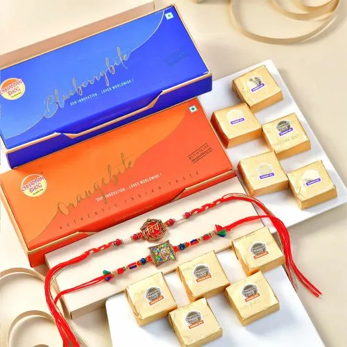 Elegant Rakhi  N  Fruity Bites