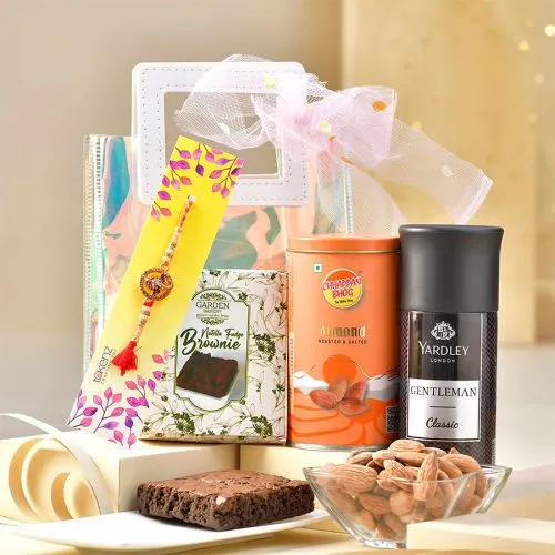 Thoughtful Rakhi  N Tasty Surprises