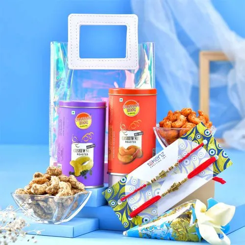 Delightful Rakhi Treats Ensemble