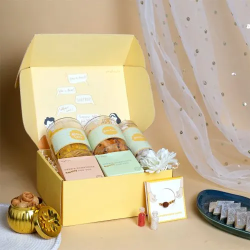 Sacred Rakhi  N  Festive Delights Hamper