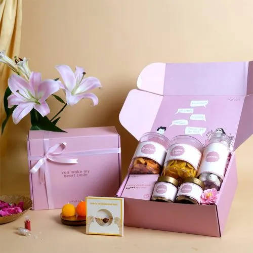 Wholesome Treats  N  Rakhi Charm Hamper