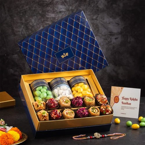 Exquisite Rakhi Festivity Box