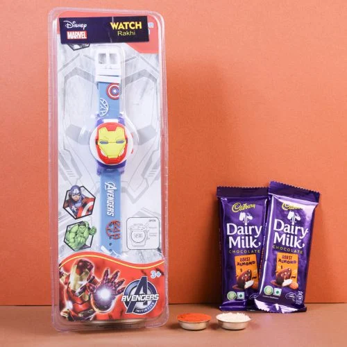 Exciting Ironman Rakhi Gift Combo