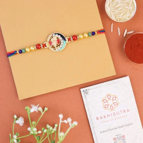 Blessed Ganesh Rakhi for Brothers