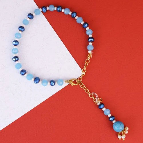 Unique Evil Eye Bracelet Rakhi Set