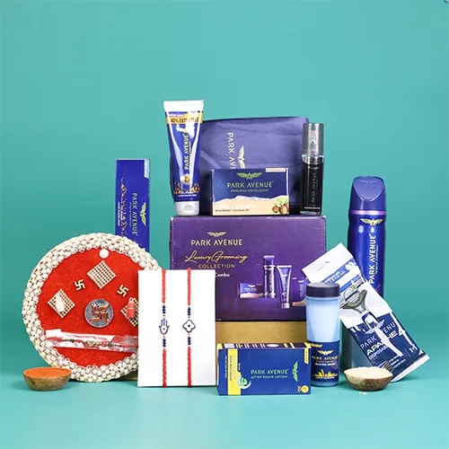 Evil Eye Rakhi Grooming Gift Hamper