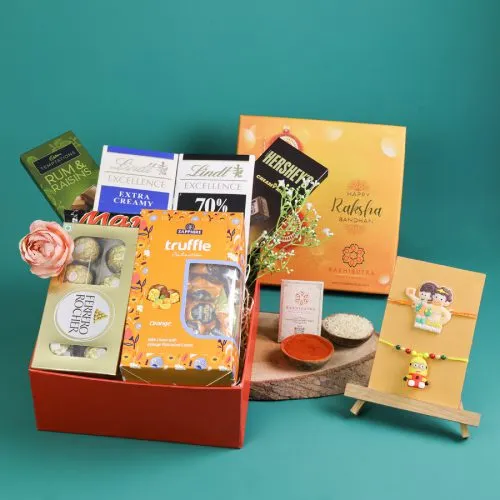 Cosmic Rakhi Chocolate Delight Hamper