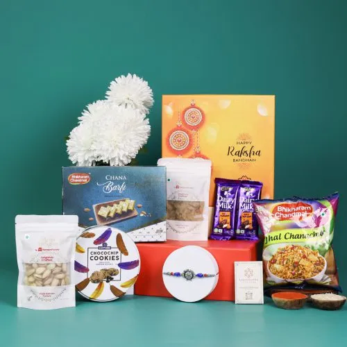 Quirky Rakhi Celebration Gift Box