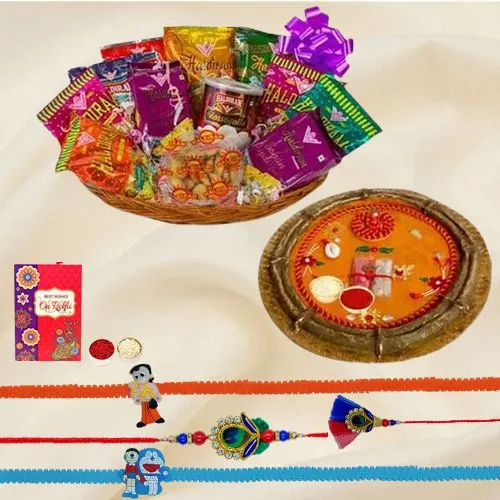 Haldirams Assortment Rakhi Gift for Family