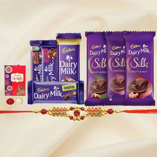 Assorted Cadbury Rakhi Gift for Brother