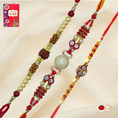 Amazing Trio Rakhi Set