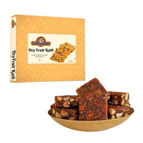 Delightful DryFruit Katlifrom G Pulla Reddy