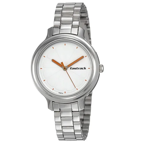 Amazing  Tropical Fruits White Dial Ladies Watch